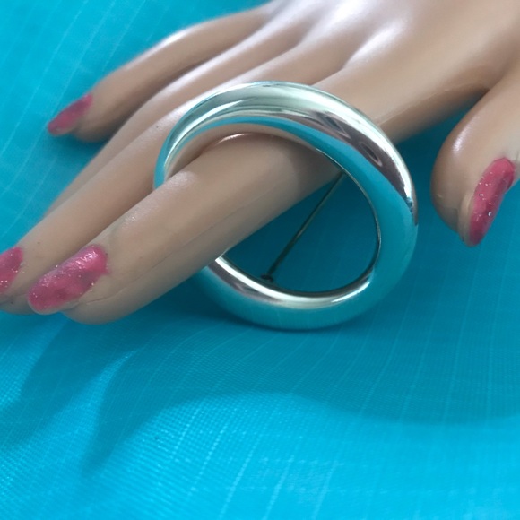 Tiffany&co unique elegant sterling silver pin broach RARE - Picture 4 of 11